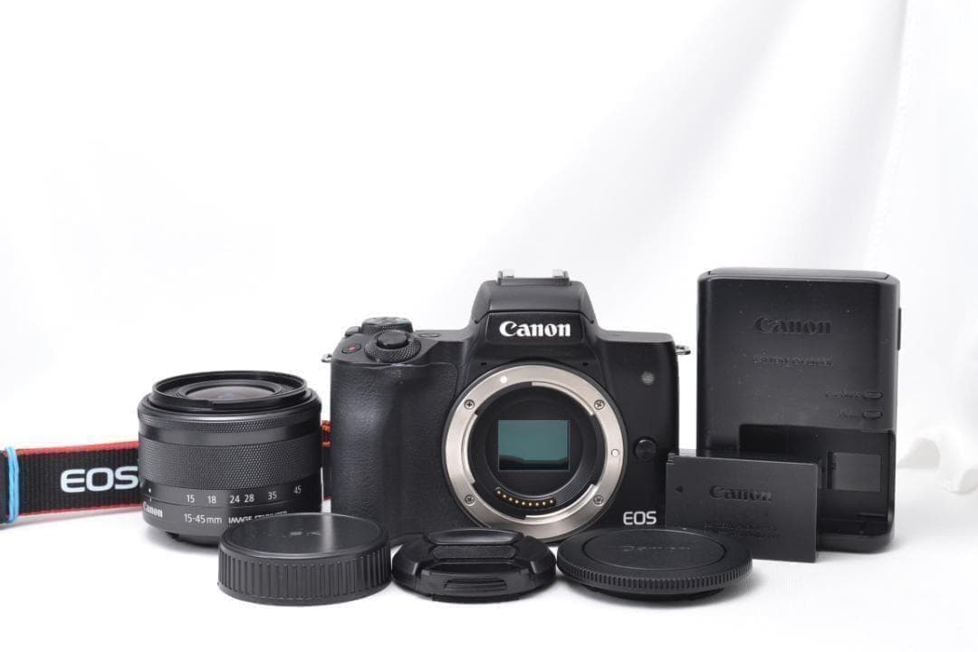 キャノン　Canon EOS Kiss M レンズキット