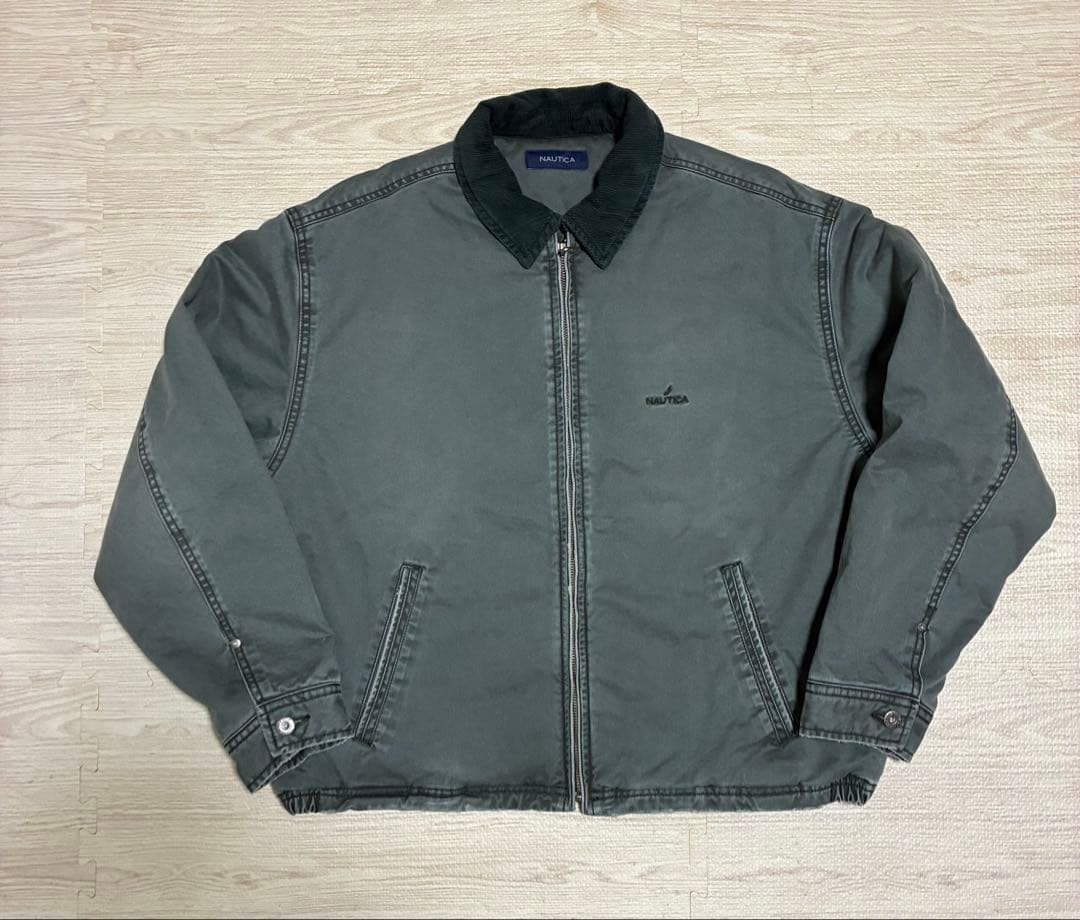 NAUTICA Garments Dyed Chino Zip ブルゾン