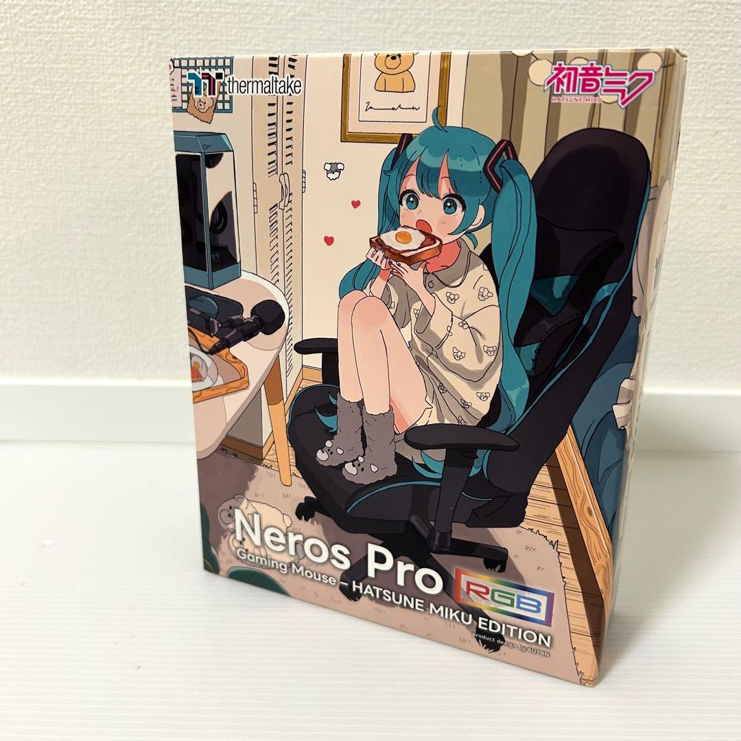 【限定】初音ミク×Thermaltake ゲーミングマウス Neros Pro