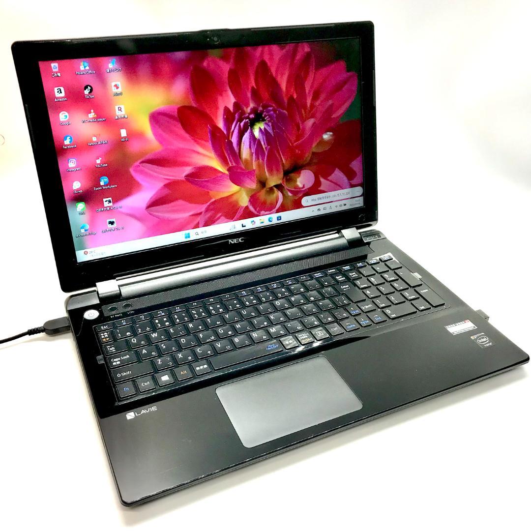 ★極美品★保護フィルム付 SSD256GB メモリ8GB 薄型 ノートパソコン