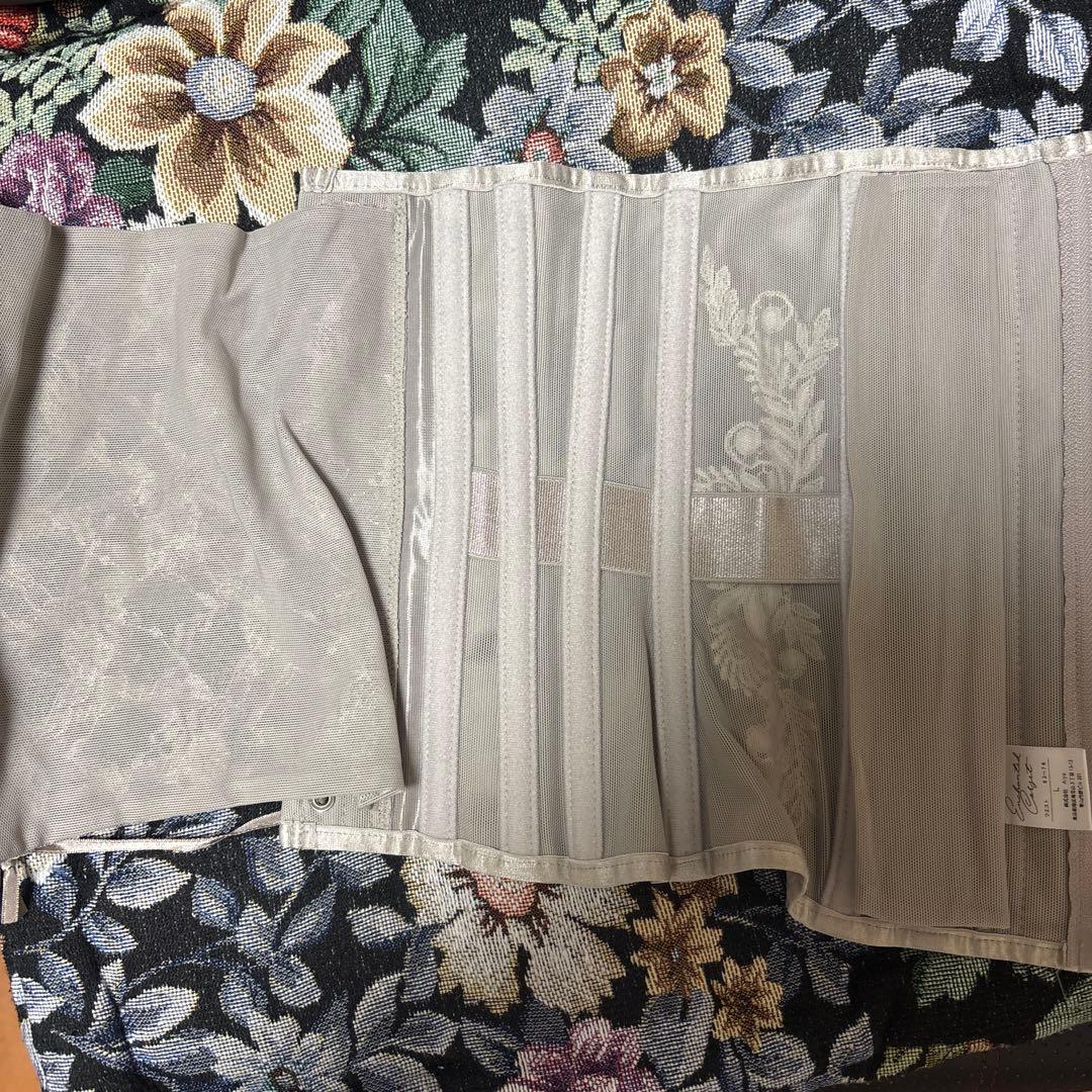 元鈴木さんコルセット シレーヌ グレージュ　Lサイズ