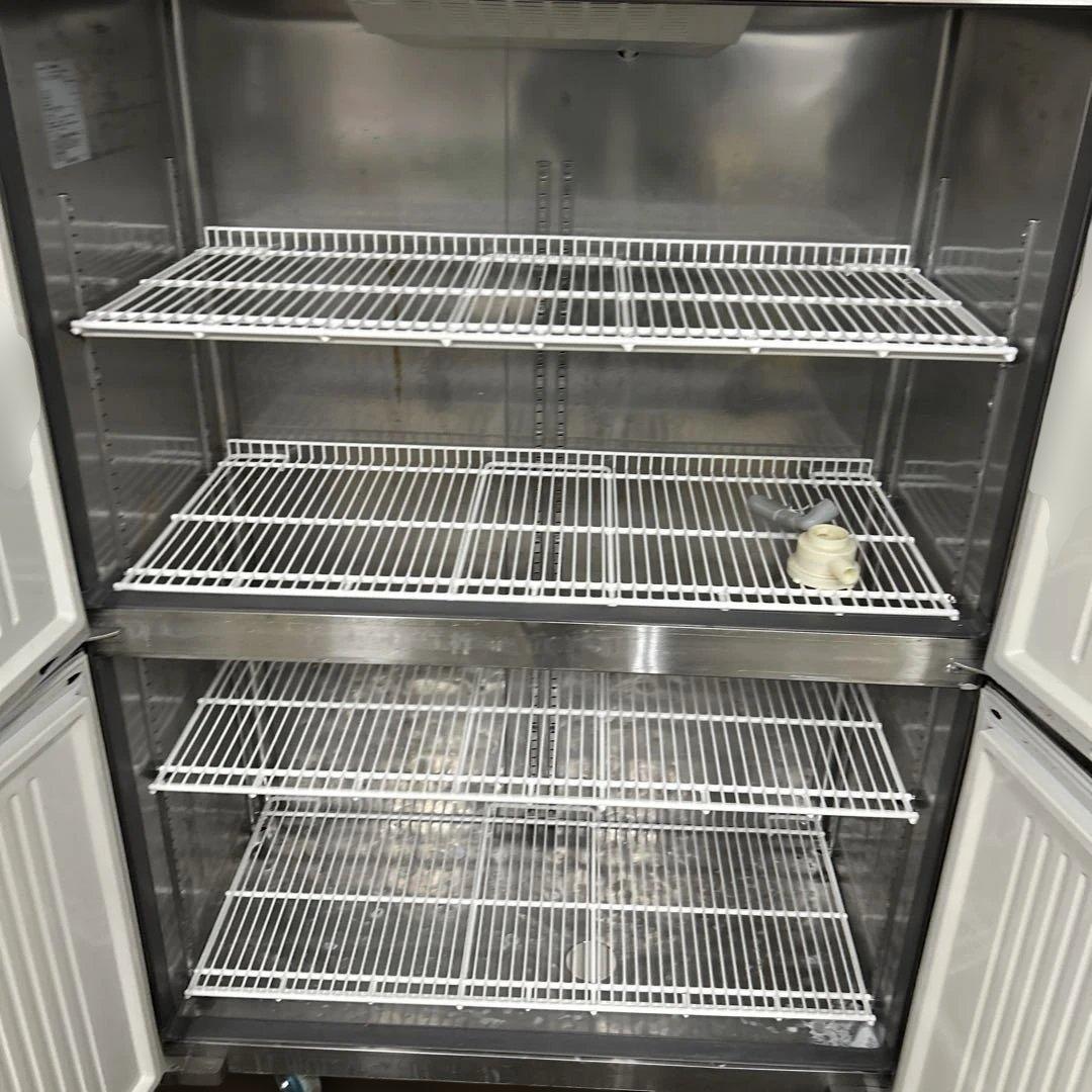 7235 フクシマ 2018年◆4ドア業務用冷蔵庫 URN-120RM6-F