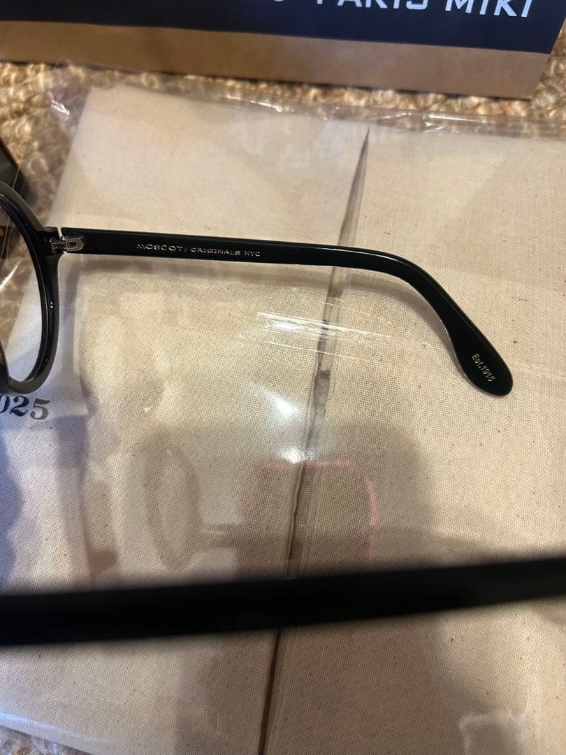 MOSCOT ZOLMAN モスコット　ゾルマン　伊達メガネ　46