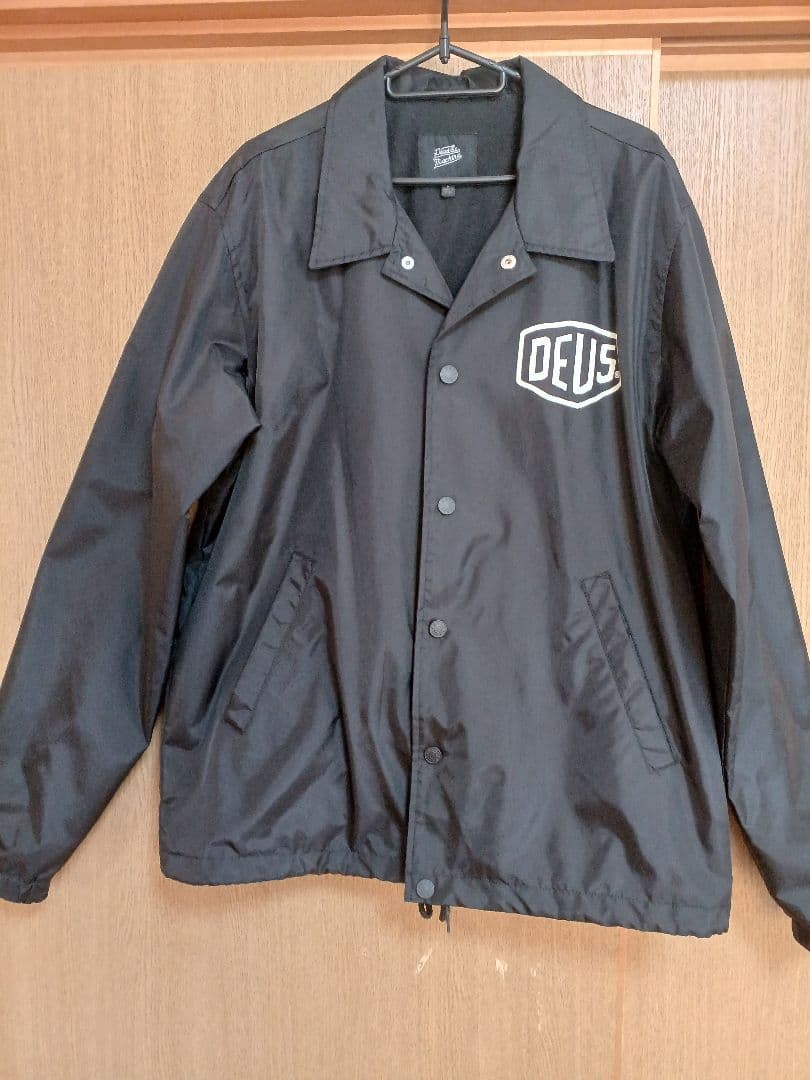 DEUS EX MACHINA デウスエクスマキナ コーチジャケット　ブラック