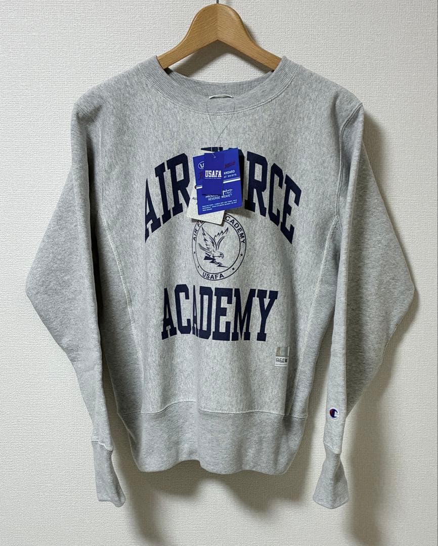 王*長様 新品 未使用/青単タグ チャンピオン リバースウィーブ USAFA /