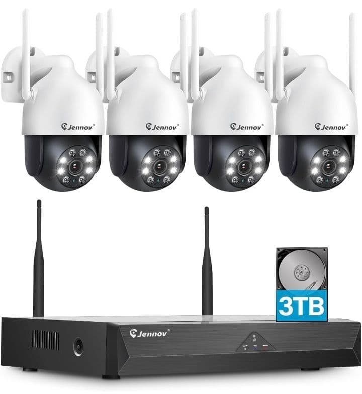 ★最安値、新品未使用 監視カメラ　防犯カメラ４台セット