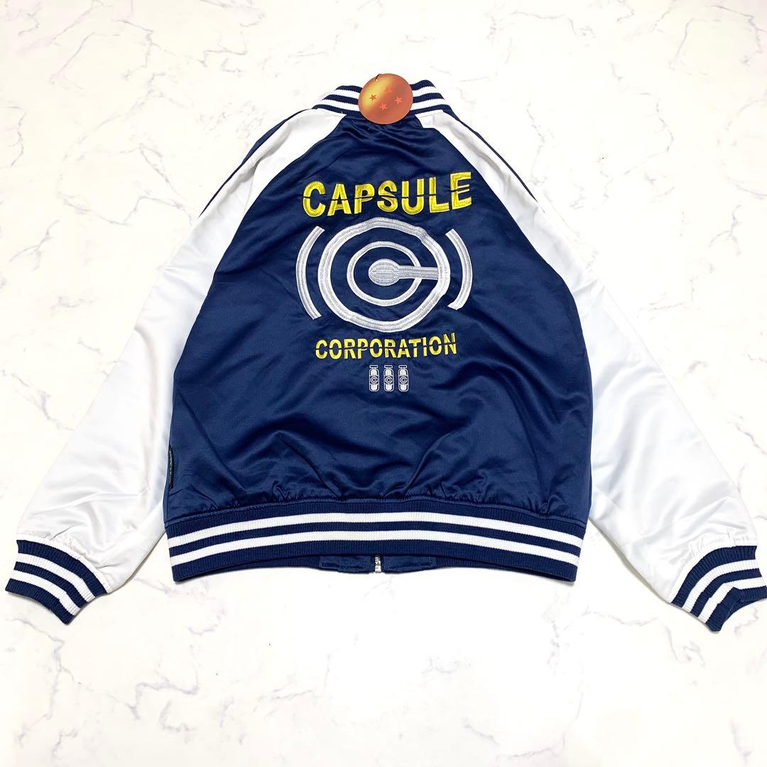 新品　ドラゴンボール　カプセルコーポレーション　スタジャン　ブルゾン　LLサイズ