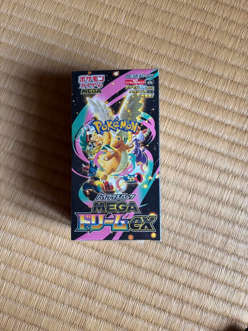 ポケモンカードゲーム シュリンク付きMEGAドリームex BOX