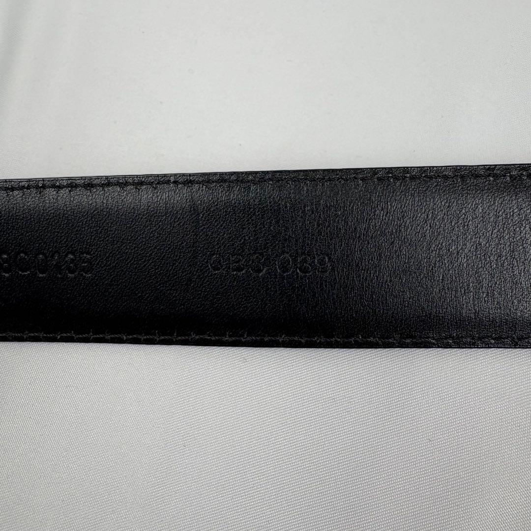 FENDI フェンディ ベルト ズッカ シルバー ブラック ユニセックス