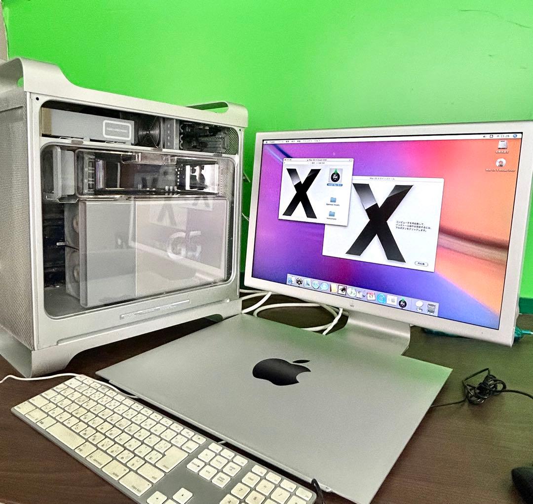 動作商品　 power Mac Ｇ5 クワッド　2.5GHz 本体と他多数