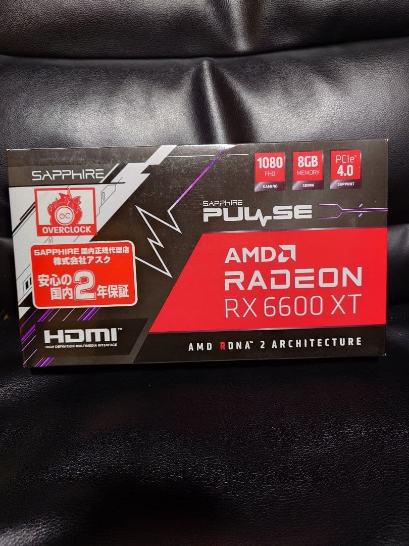 スマホ・タブレット・パソコン SAPPHIRE PULSE Radeon RX 6600 XT