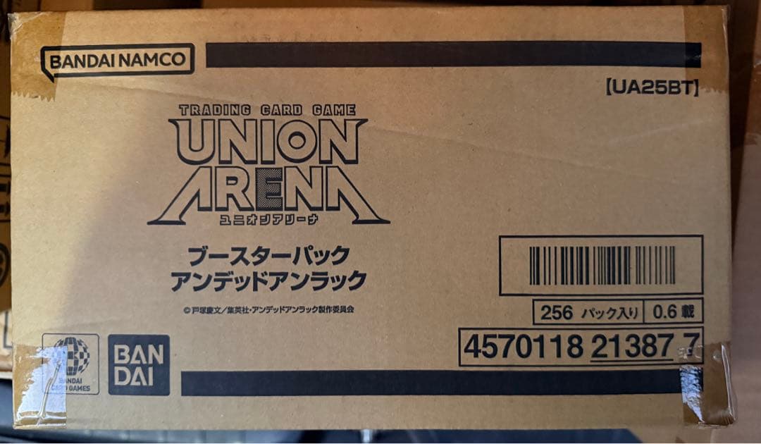 UNION ARENA ブースターパック アンデッドアンラック 1かートン