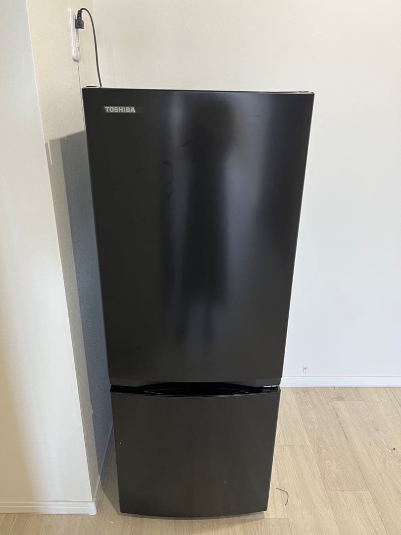 【送料込】TOSHIBA 東芝GR-T15BS(K) ノンフロン冷凍冷蔵庫