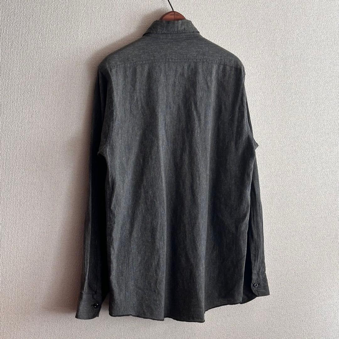 トップス ~60s \"DEE CEE\" black chambray shirt