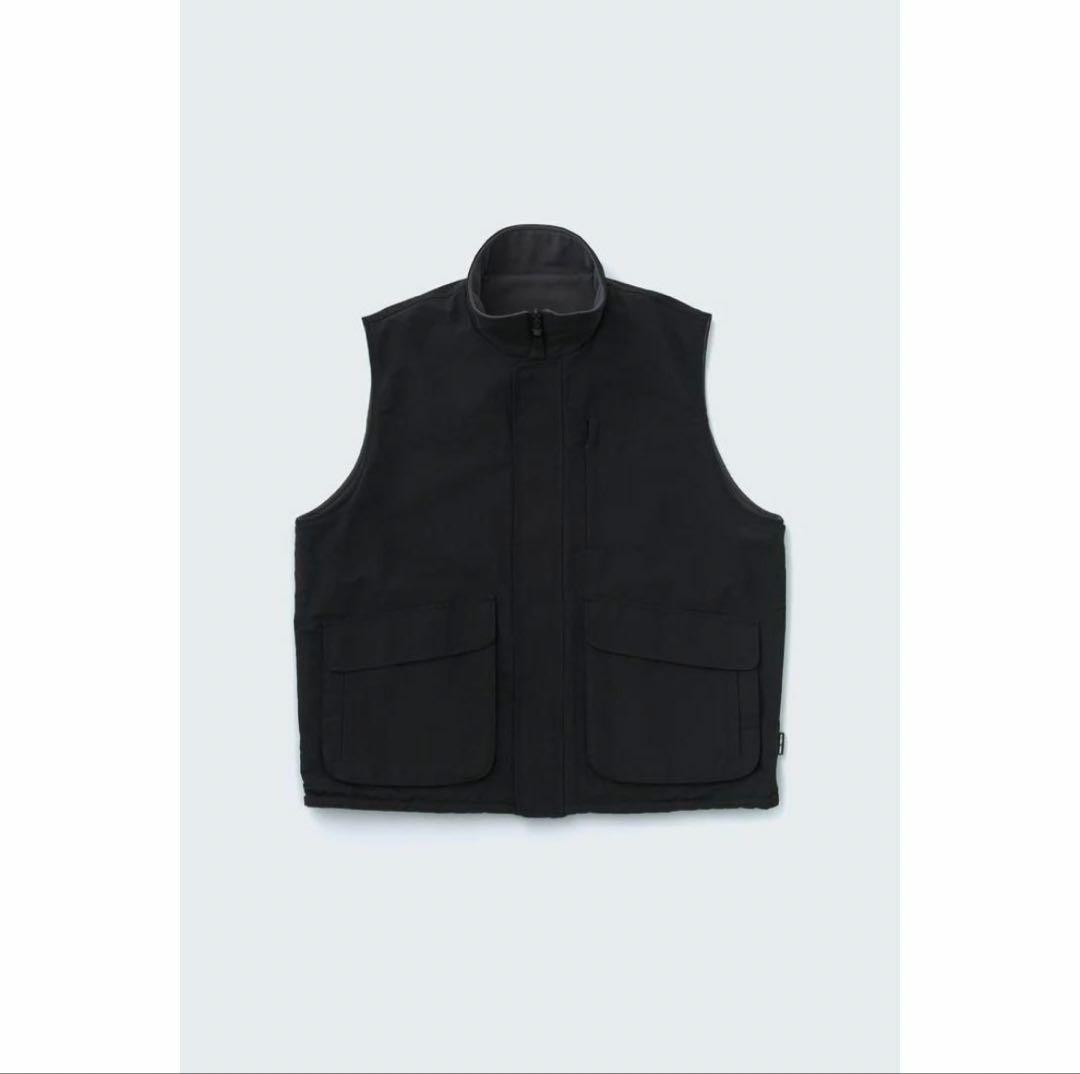 PWA WIND-STOP RV VEST BLACK プア　リバーシブルベスト