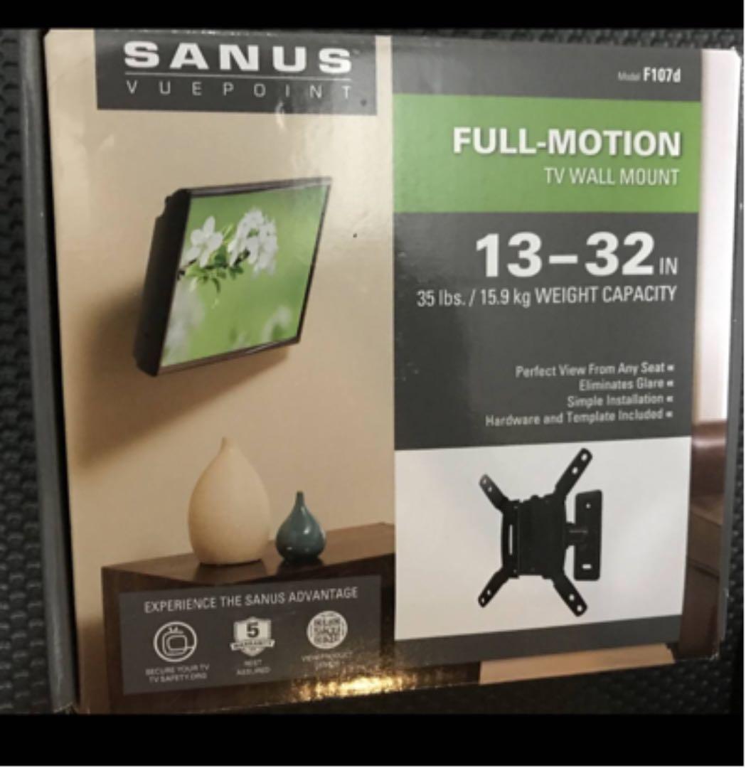 壁掛けテレビ金具 SANUS 13-32V型用 耐荷重15kg ※値下げ可