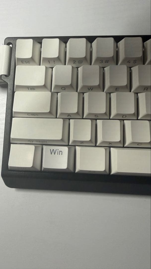 wooting60he＋ カスタム コイルケーブル付き