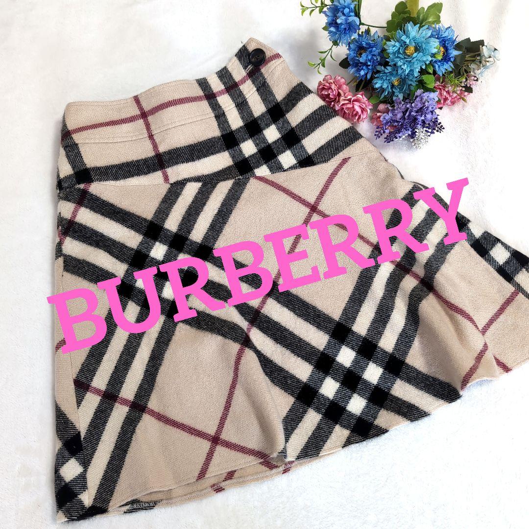 do25 BURBERRY LONDON スカート メガチェック サイズ38