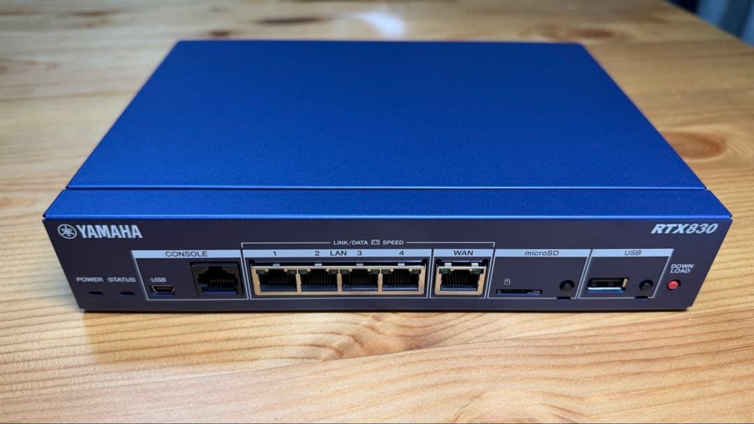 ルーター・ネットワーク機器 YAMAHA RTX830