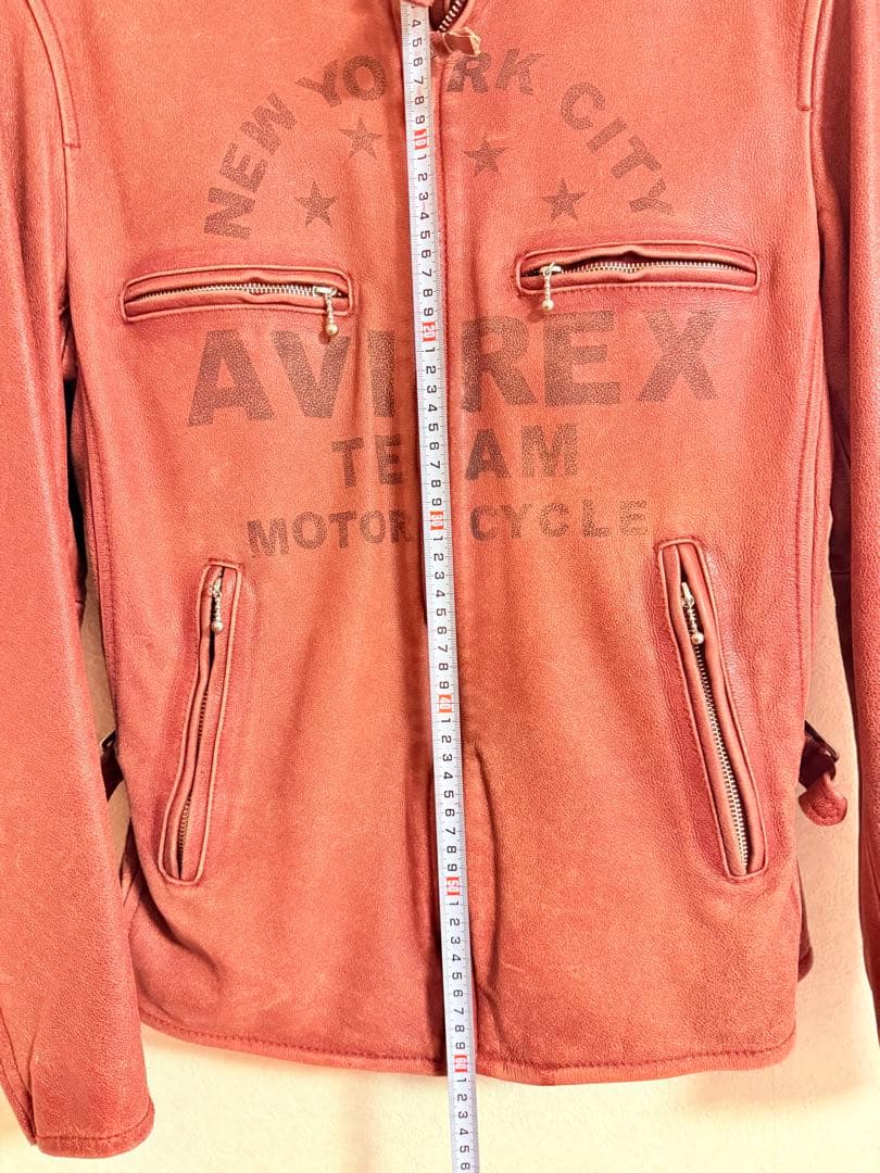 （最終）AVIREX ブラウン シングルライダース