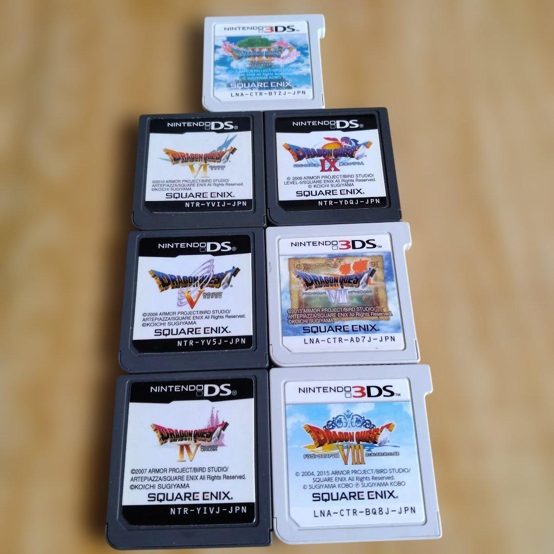 ドラゴンクエストIV V VI VIII VII IX XI ソフト7本セット