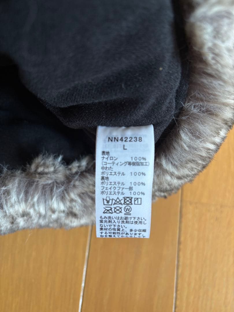 【美品】ノースフェイス インサレーションボンバーキャップブラック　L