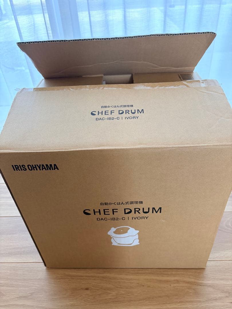 IRIS OHYAMA CHEF DRUM DAC-182-C アイボリー