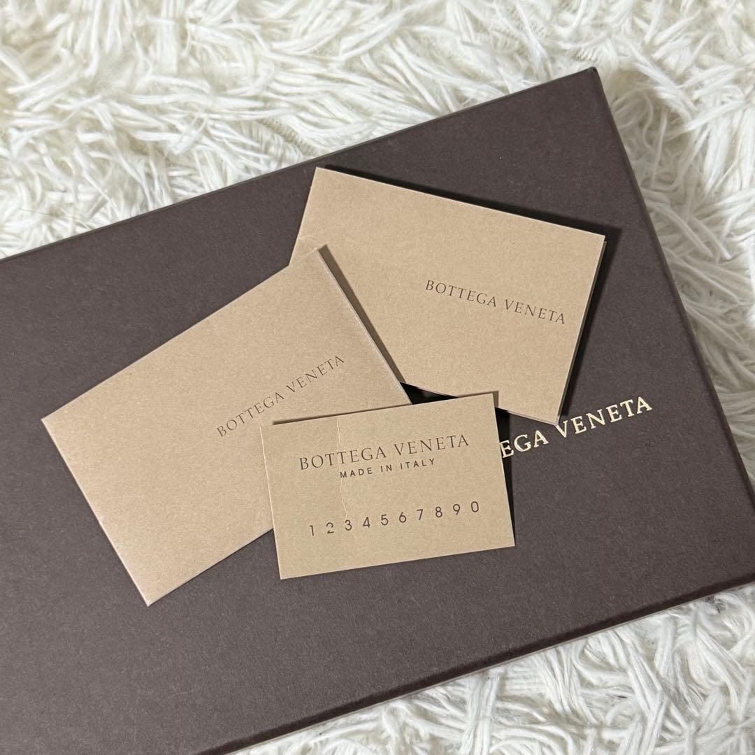 ⭐️未使用級⭐️　ボッテガヴェネタ　イントレチャート　ロングウォレット　ブラック