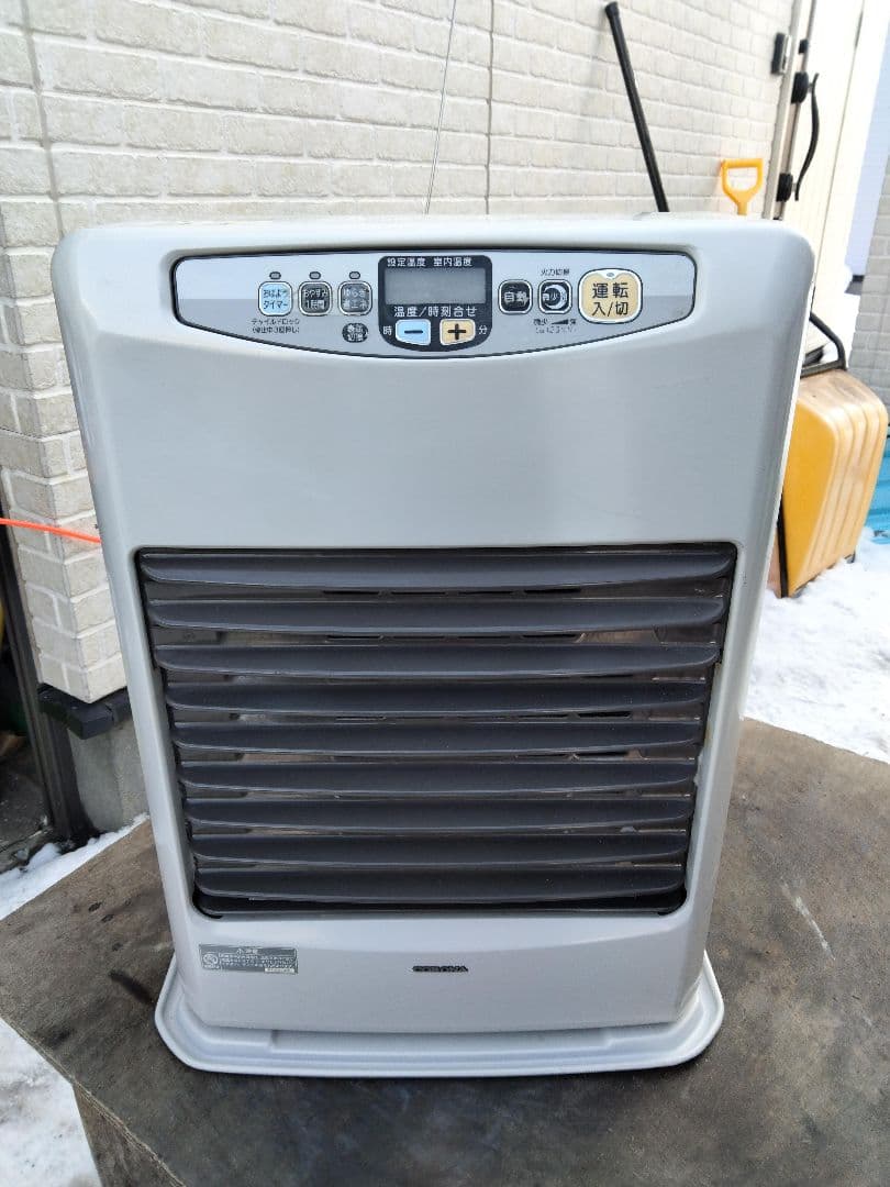 コロナFF温風石油ストーブスペース21品番「FF‐GX384S」2007年式中古