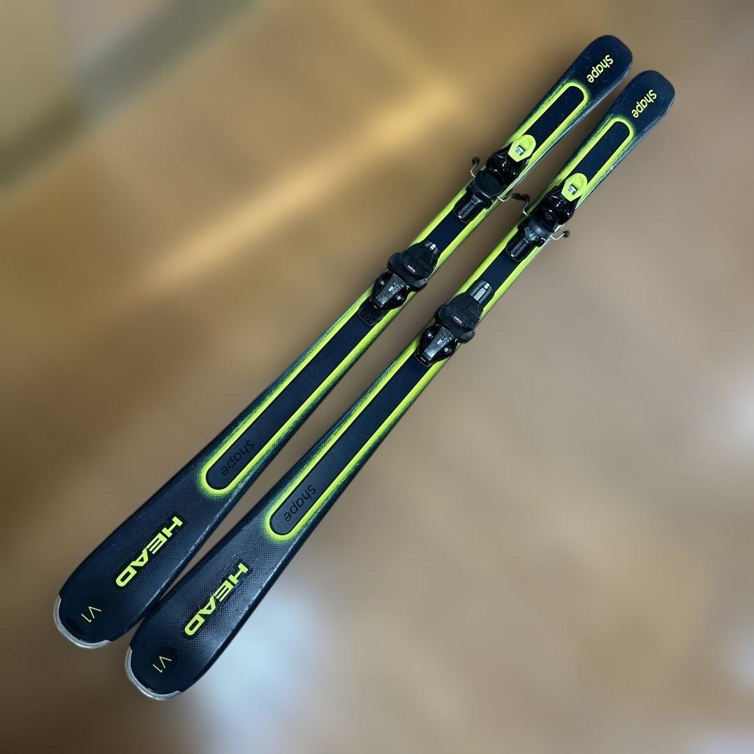 ‼️Reina‼️HEAD スキー板 ネイビー/イエロー＆ブーツ