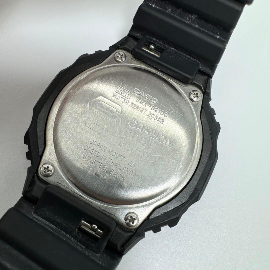 CASIO G-SHOCK 腕時計 2針 クォーツ ラバー GMA-S2100