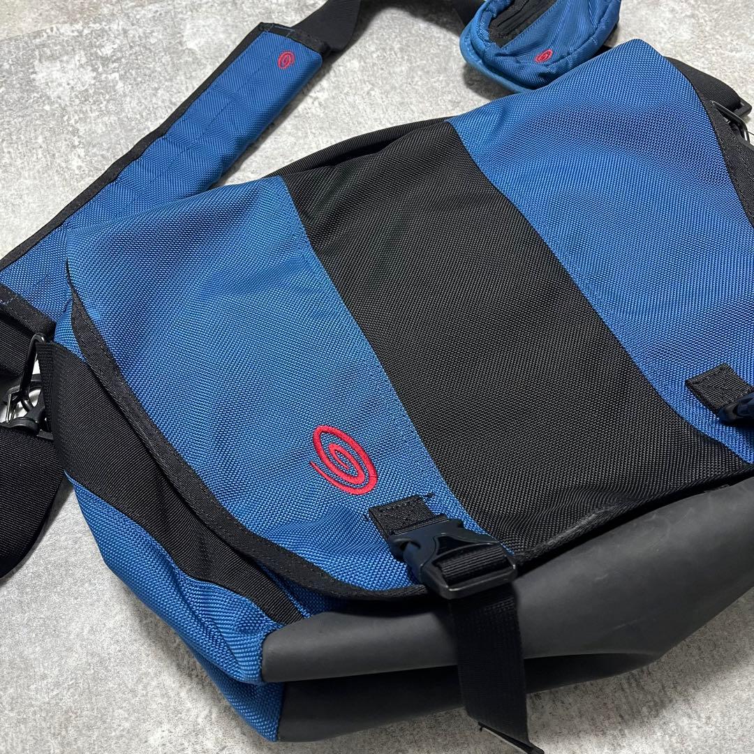 【良色】 TIMBUK2 メッセンジャーバッグ　y2k ブルー　ブラック