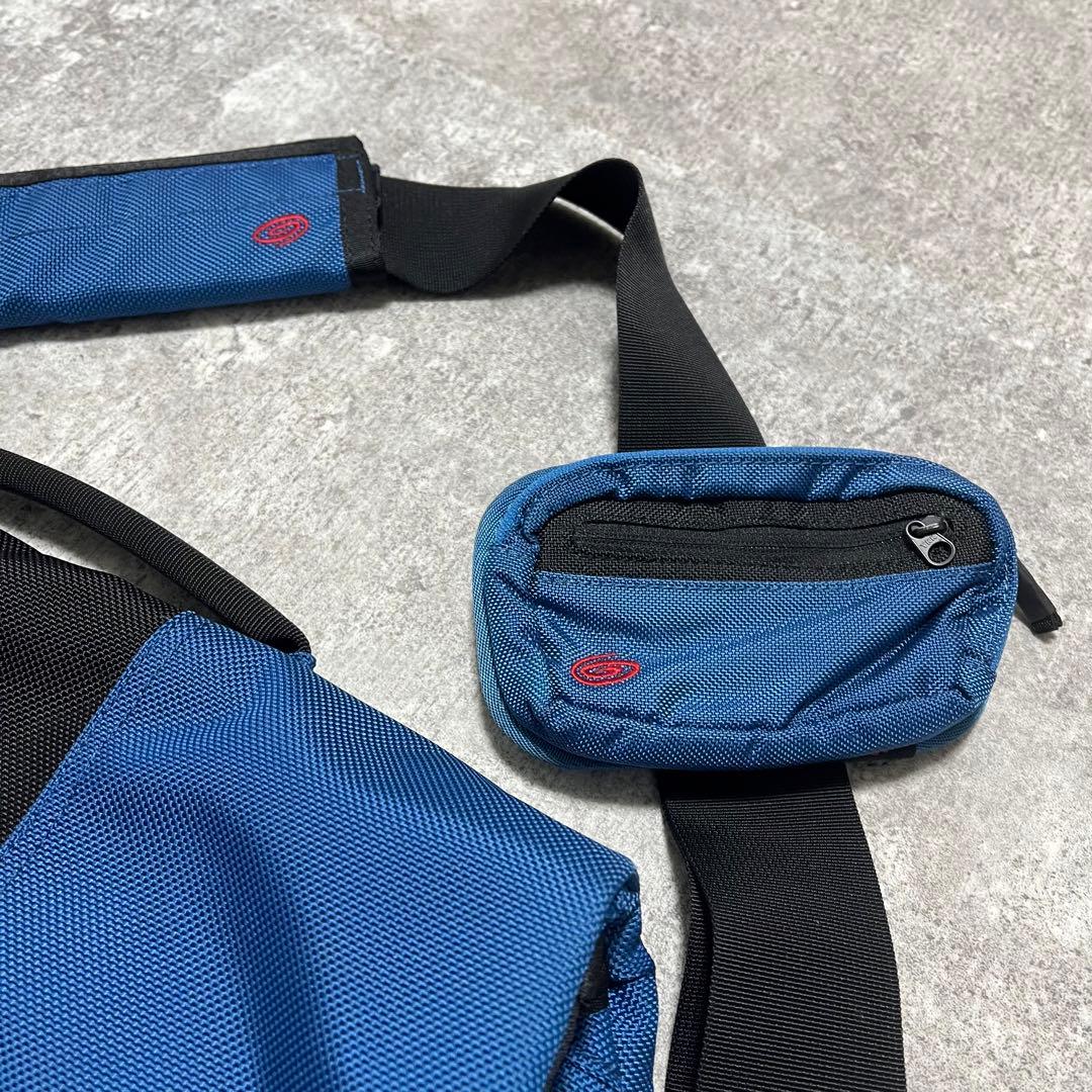 【良色】 TIMBUK2 メッセンジャーバッグ　y2k ブルー　ブラック