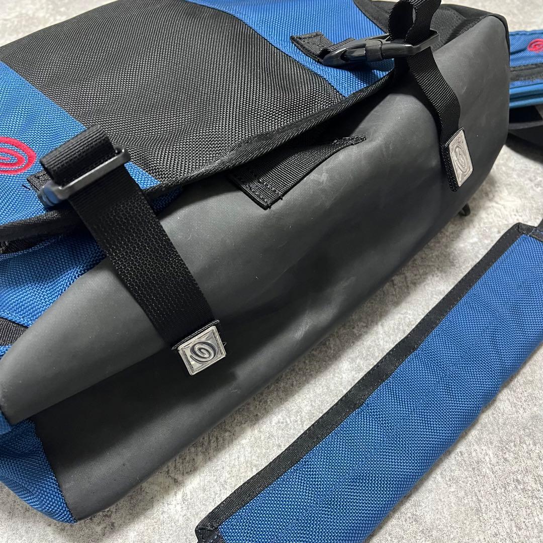 【良色】 TIMBUK2 メッセンジャーバッグ　y2k ブルー　ブラック
