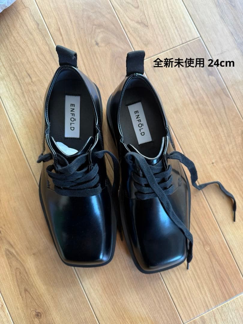 靴 enfold 8HOLL SQUARE SHOES