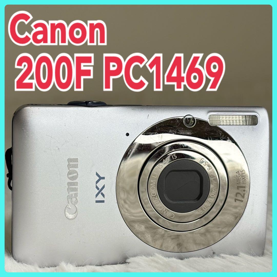 Canon　IXY 200F PC1469 充電器　説明書　コンデジ　動作品