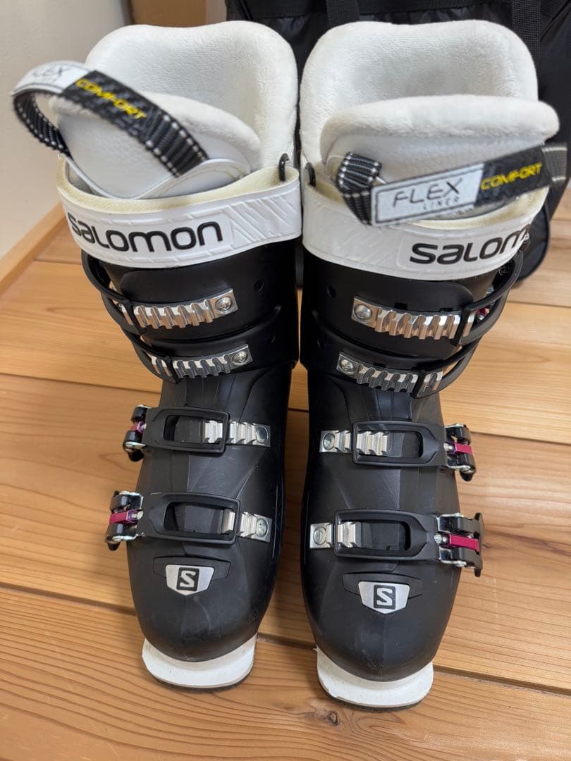 【美品】サロモン　スキーブーツ　２３.５