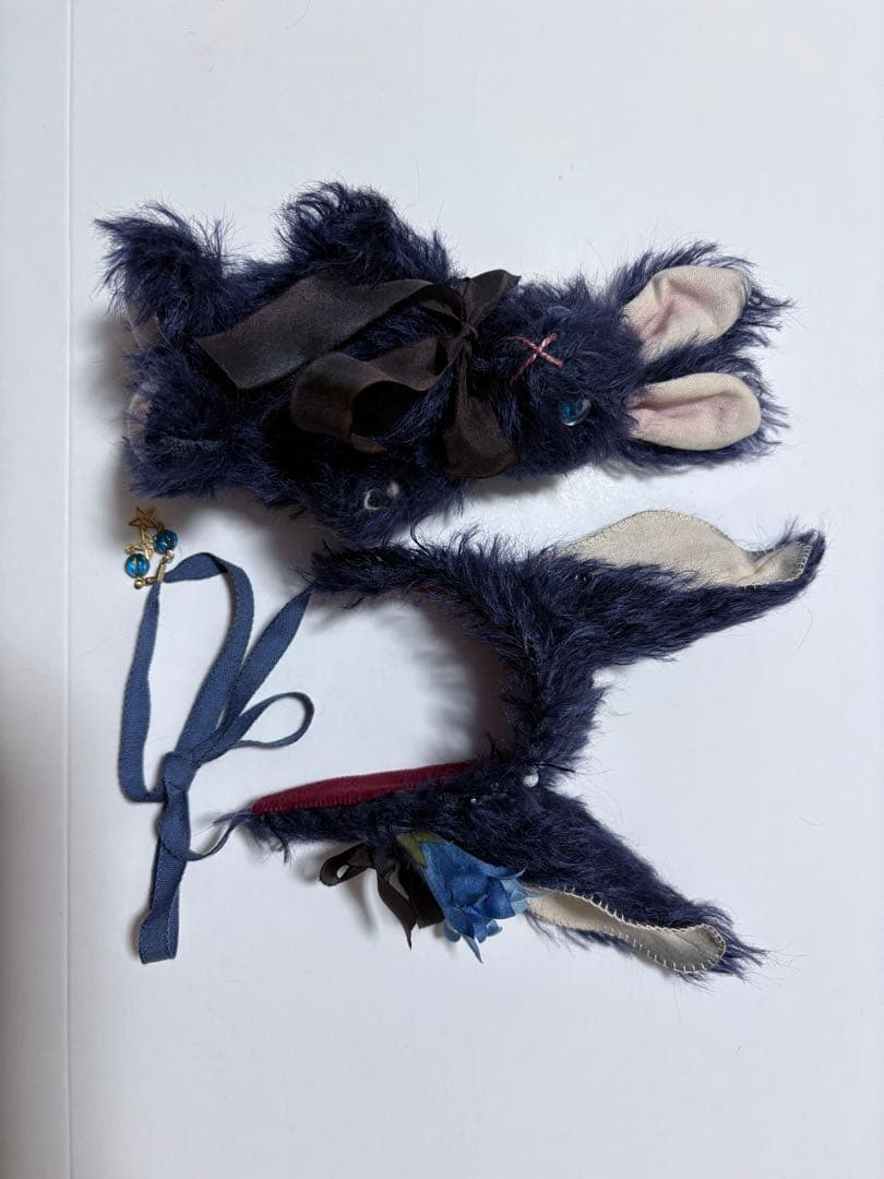 ディーラー様製　付け耳（晴れ耳）+ディーラー様製ぬいぐるみ　ドルパ抽選品