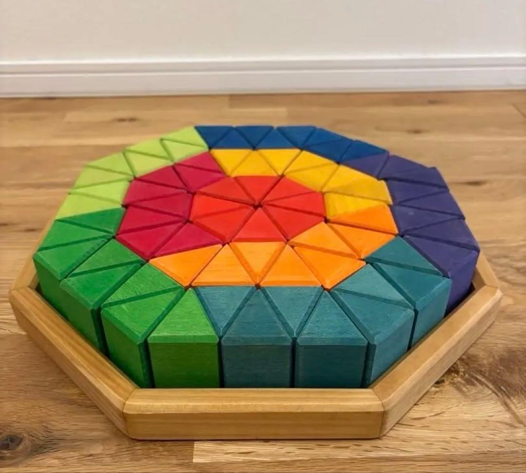 グリムス GRIMM'S にじのオクタゴン（大）GM43280 72ピース