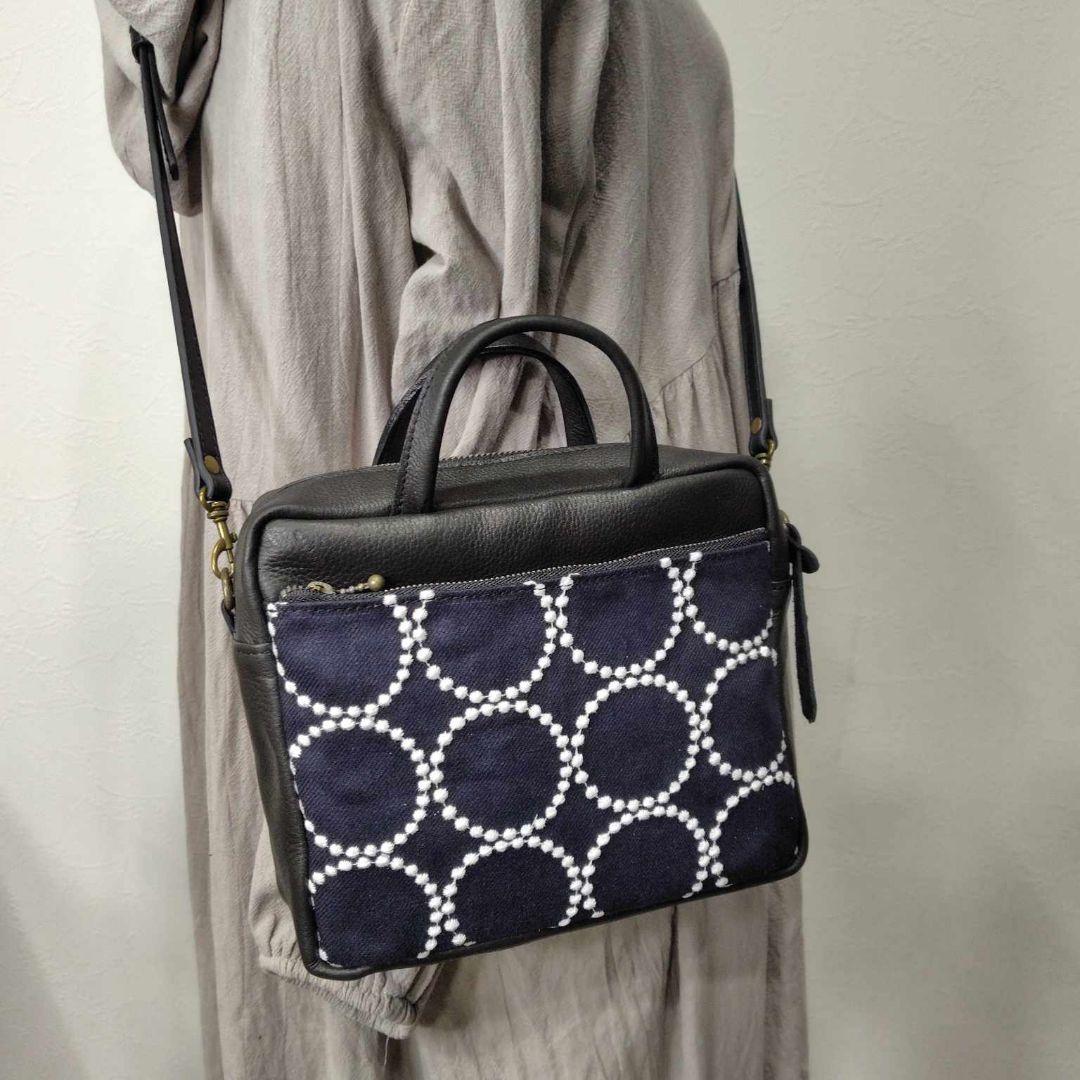 m*a様 ミナペルホネン/2025tambourineタンバリンネイビー×白/ス