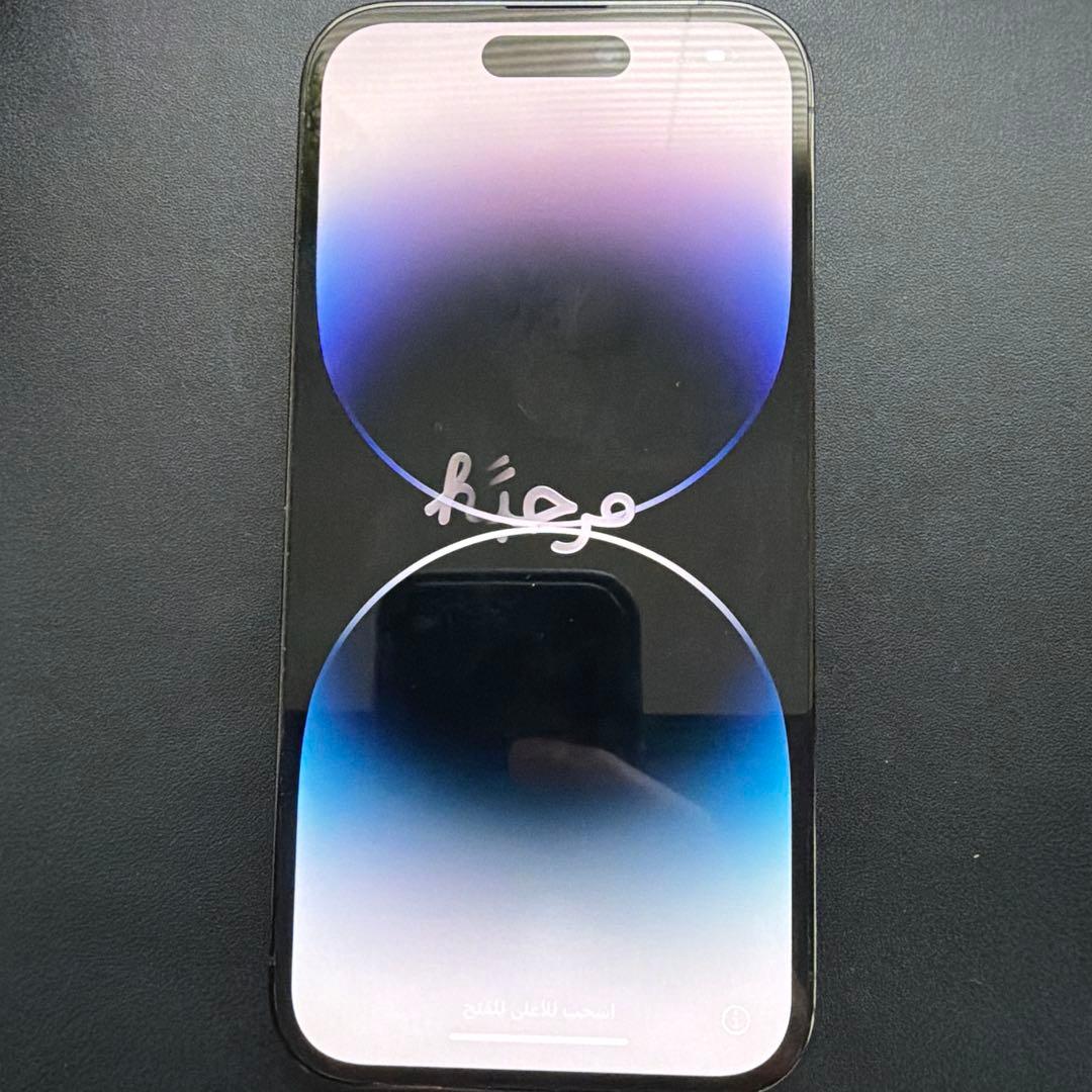 100%バッテリー美品iPhone14proスペースブラック 128GB