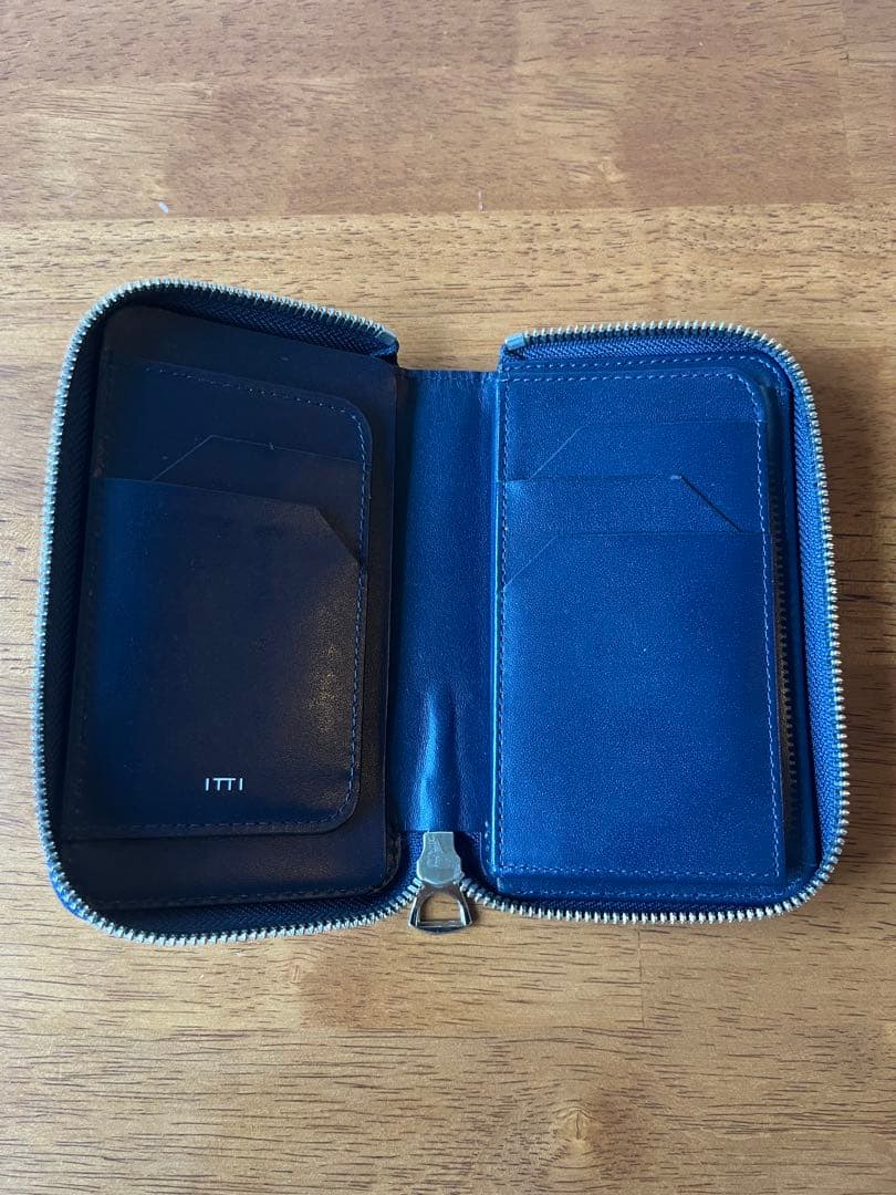 ITTI イッチ 藍染め財布 AIZAN