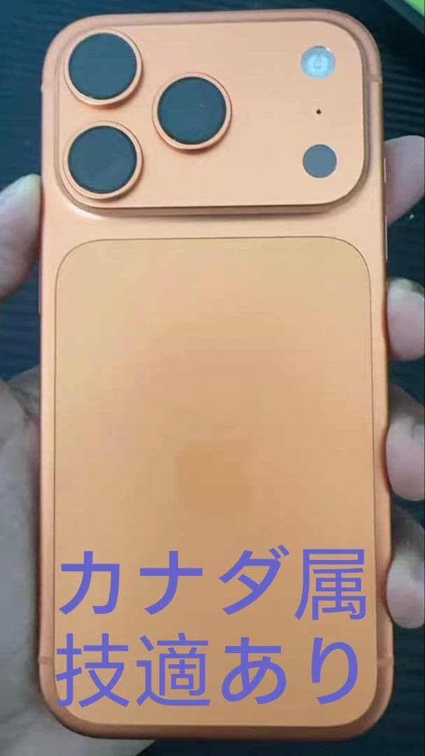 Apple iPhone 17 Pro Orange 256GB CA属