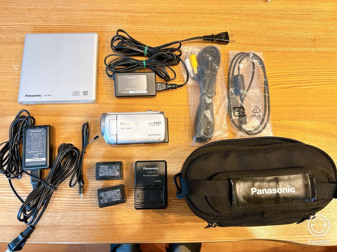 Panasonic HDC-TM45 ビデオカメラ　DVDバーナー　他セット