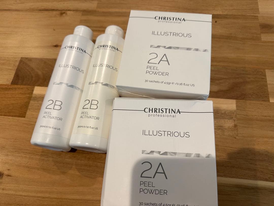 イラストリアス 2A ピールパウダー & 2B アクチベーター セット
