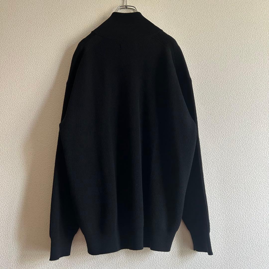 Graphpaper グラフペーパー ドライバーズニット リブ編み ウール