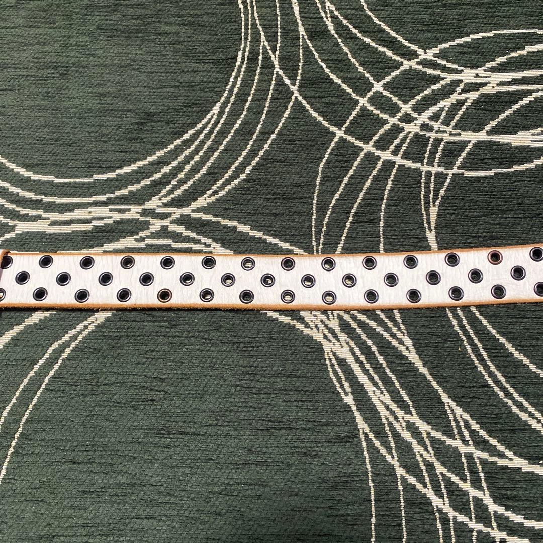 小物 Oakley skull logo buckle belt