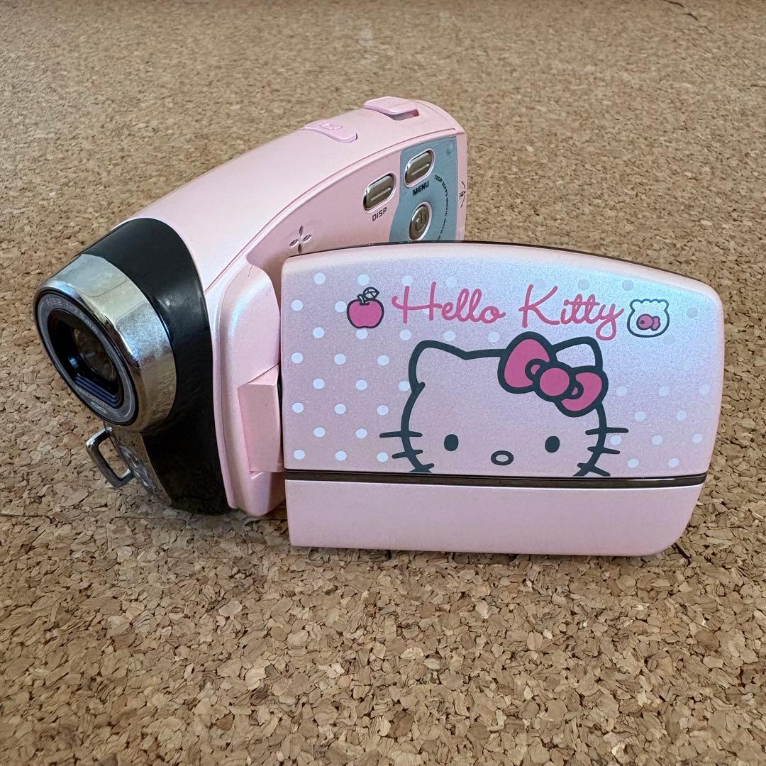 【良品】Hello Kitty ハローキティ HDビデオカメラ 本体のみ
