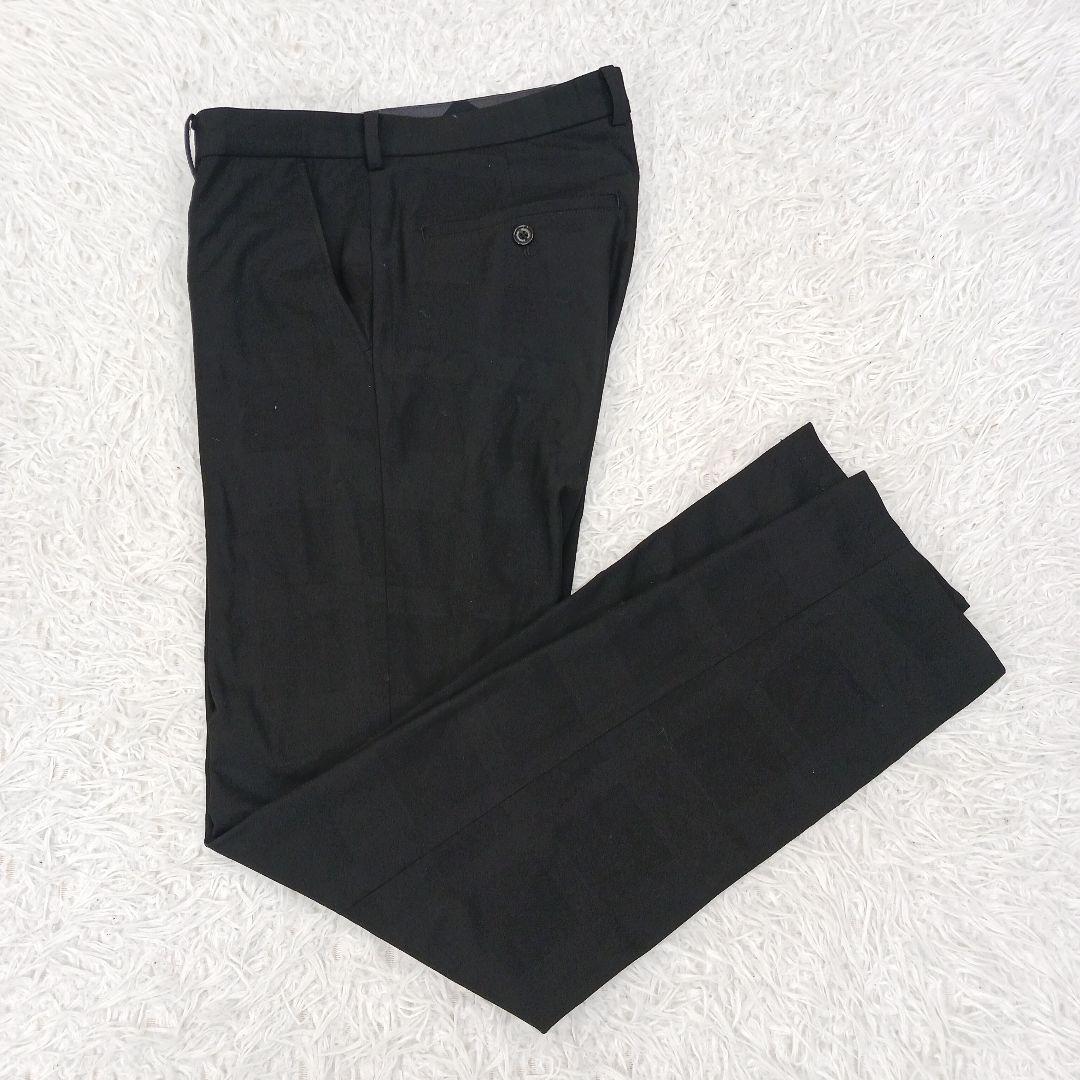 ✨極美品✨ブラックレーベル　セットアップ シャドーチェック　ブラック　サイズM