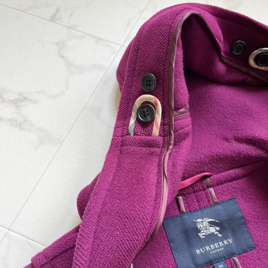 BURBERRY LONDONバーバリーロンドン ウールダッフルコート